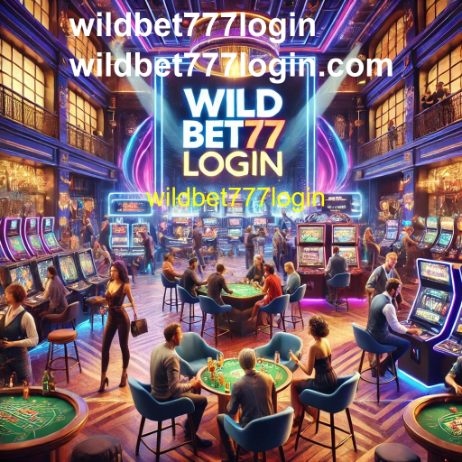 wildbet777login oferece uma variedade incrível de jogos de cassino online